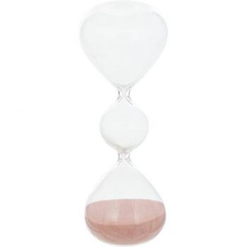 Sablier en Verre H19cm Style Wavy Bliss Atmosphera