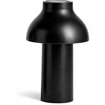 HAY PC Portable Lampada da Tavolo LED Accumulatore, Nero