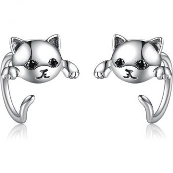 Pendientes de Animal para Niñas en Plata S925