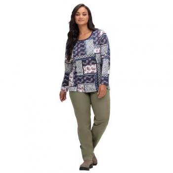 Sheego Chinohose »Schmale Chinohose aus Baumwoll-Stretch«