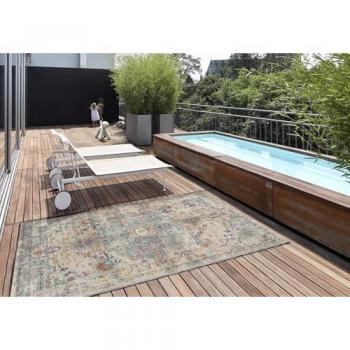 Atticgo Tapis de jardin vintage Luna 57 200×290 cm multicolore