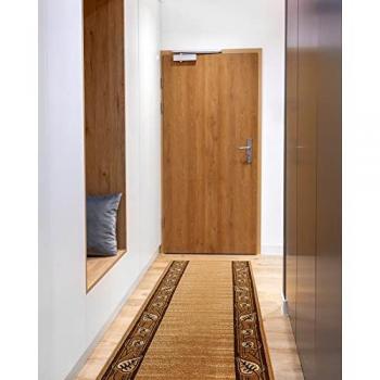 Gold‑Brown Feliks Runner 140 × 420 cm