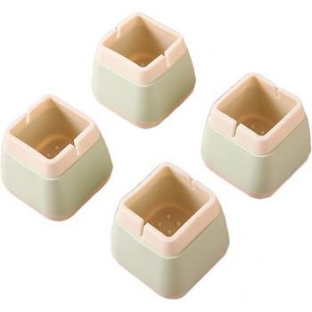 Accessoires de Protection Silicone : Couvre‑Pieds 4 pièces