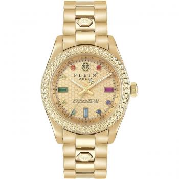 Philipp Plein Queen Crystal Women's Watch, Yellow female, ONE SIZE