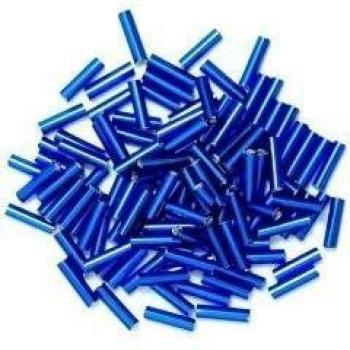 Blue Horizon Bugle Beads