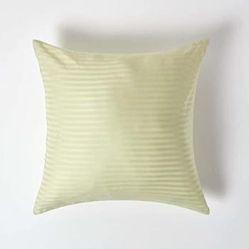 Sage Green Continental Pillowcase 330 Thread Count Egyptian Cotton