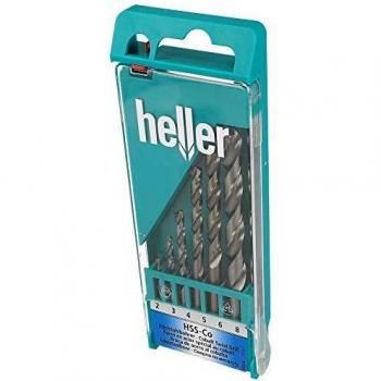 Foret HSS Heller, 6 pièces, Argent