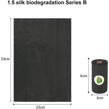 Set de 15 bolsas biodegradables para inodoros al aire libre