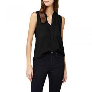 Vero Moda Vmerika S/l Solid Shirt Noos Camiseta sin Mangas, Amarillo (Yellow 098), 36 (Talla del Fabricante: Small) para Mujer