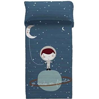 Couvre‑Lit 105 cm, Réversible HACIENDO L'Indio – Planète