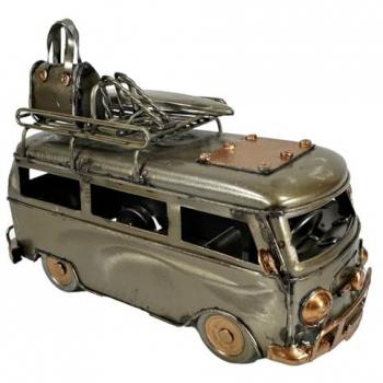 Statuetta Autobus Retro in Metallo
