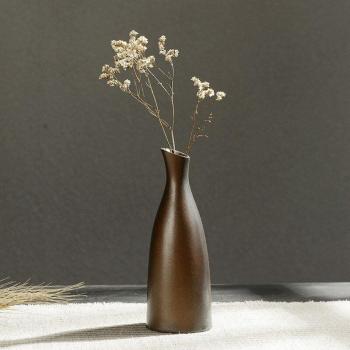 Florero de cerámica decorativo, minijarrón de cerámica artesanal, accesorios para el hogar
