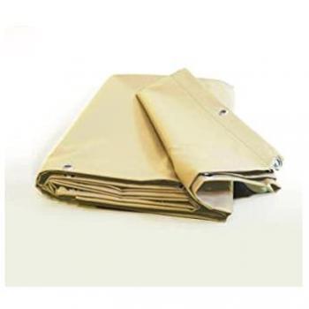 Kalembal Pergola Cover 5x3,50 m – Résistante, étanche, UV‑block – Fabriqué en France – Ivoire – Œillets