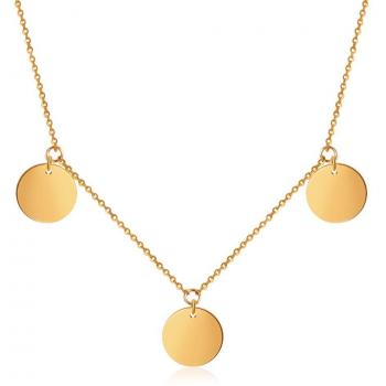 GD GOOD.designs EST. 2015 Collier Chaîne Dames Or Rose