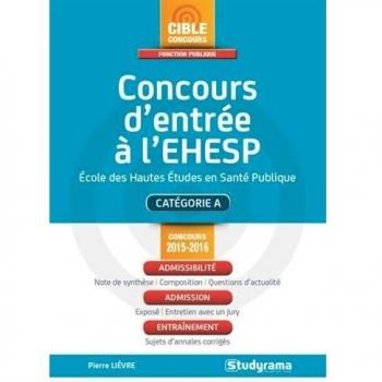 Concours D'entrée À L'ecole Des Hautes Etudes En Santé Publique (Ehesp)
