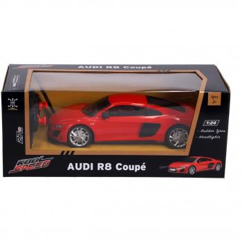 Audi R8 Coupé rouge 1/24 – Gestion radiologique