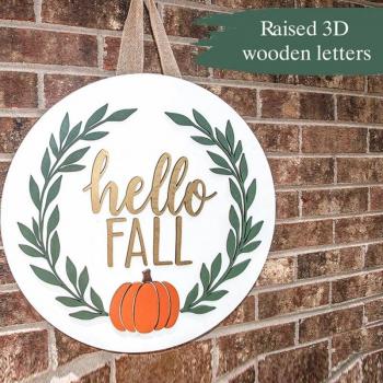Farmhouse Autumn Entryway Banner
