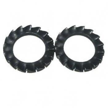 Blister de 60 unités – Rondelette élastique vent. dentée DIN 6798 M4