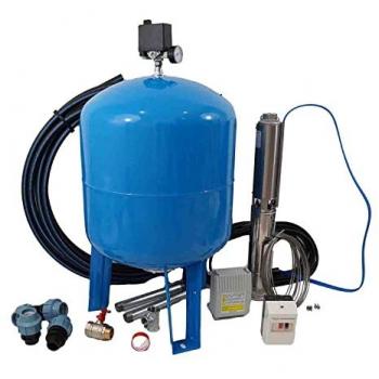 Forage Master 4 230V 0,75 kW avec Pompe Orlando, Surpresseur et Kit d’Accessoires