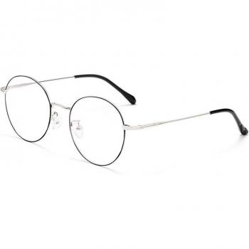 YIMARUILI Ultra Light Round Prescription Glasses Frame 6621X