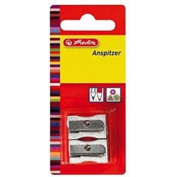 Herlitz Anspitzer Metall, 2 Stück