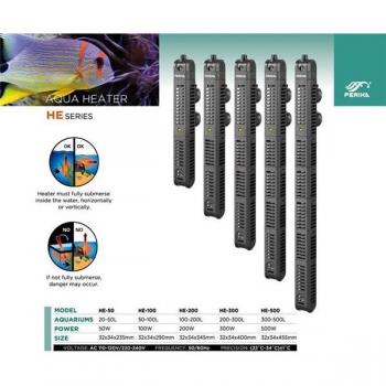 Submersible Aquarium Heater with Energy Efficiency and Safety Cut-Off