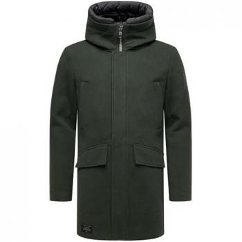 Stone Harbour Herrenmantel Kurz „Fenroos XX“ – Olivgrün, casual