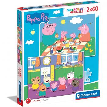 Peppa Pig Supercolor Kinderpuzzle