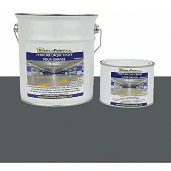 Peinture Garage Laque Epoxy Gris Basalte 5 Kg