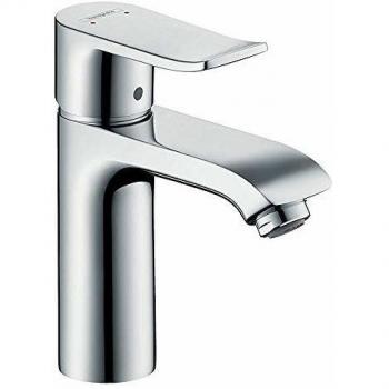 Hansgrohe Metris 110 Waschtisch Armatur mit Ablaufgarnitur, LowFlow