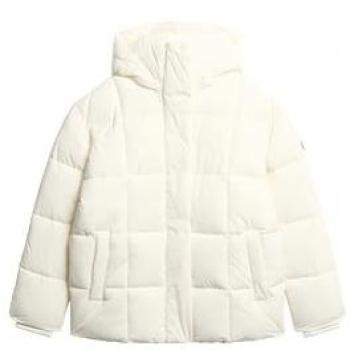 Manteau Superdry Montpellier Femme Taille 44 Blanc