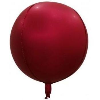 Realmax Chrom 4D-Ballon Einheitsgröße grün