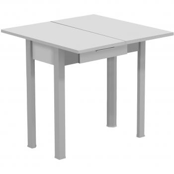 Mesa de cocina Suarez Caye2, 1 unidad, color blanco