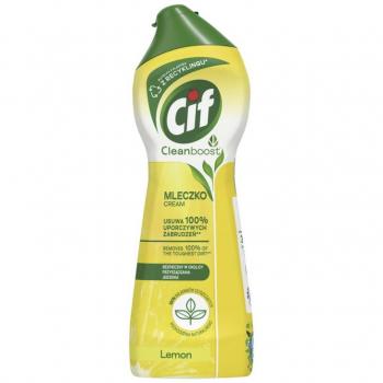 CIF Cleanboost Citron – Lait Nettoyant 300 g, Action anti-tâches