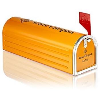 Veuve Clicquot Yellow Label Special Edition Mailbox Champagner Geschenkverpackung