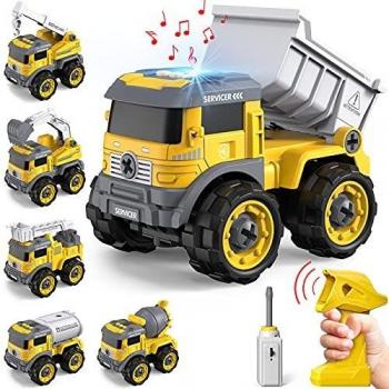 Jouet Éducatif Construction Camion GizmoVine