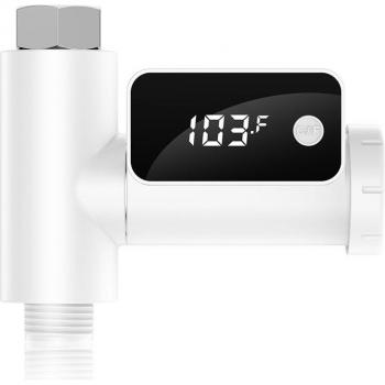 Douche avec thermomètre à eau intégré