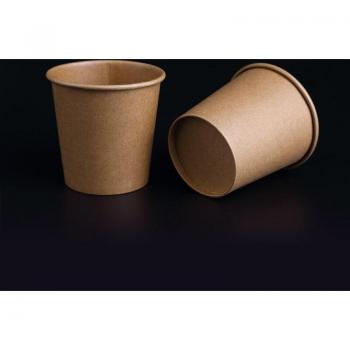 Mini gobelets en papier Kraft 100 ml – Tasse à thé et lait (100 pcs)