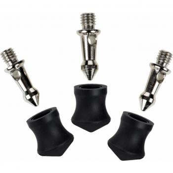 Leofoto SRF rubberen spikes voor statief