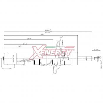 Système de suspension XENERGY X850339 pour Alfa Romeo