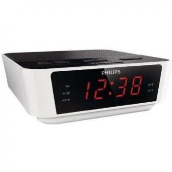 Digital FM LED Volume Control Alarm Clock Radio (Philips AJ3115/12)