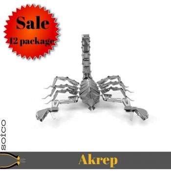 Kit de Modelismo Escorpión Metálico 3D Soico