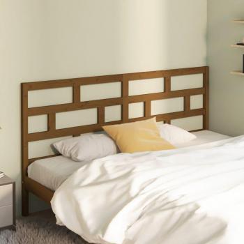 Cabecero de Cama Pino Madera Maciza VidaXL 186x4x100 cm
