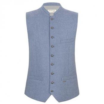 Herren‑Weste Devito Stockerpoint – hellblau, 44, Viskose/Polyester/Wolle 25 %/25 %/50 %