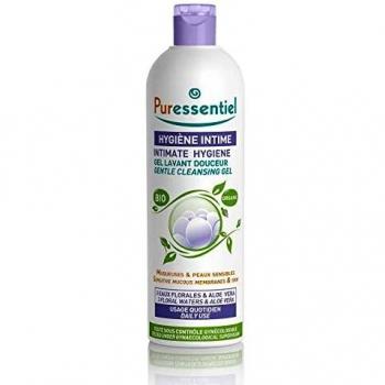 PURESSENTIEL Hygiène Intime Gel Lavant Douceur BIO avec Eaux Florales et Aloe Vera, 500ml
