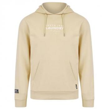 Tokyo Laundry Men's Stone Raised Rubber Print Hoody