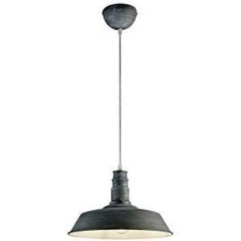 Lampada Sospesa Will Trio Lighting Ã36cm Cemento