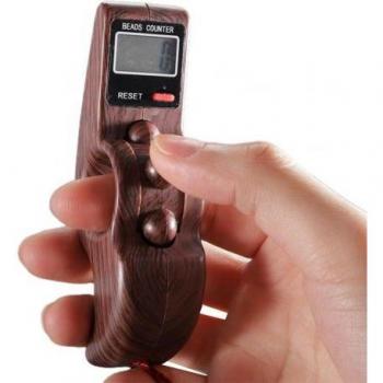 ABS Digital Display Buddha Beads with Manual Counting Feature
