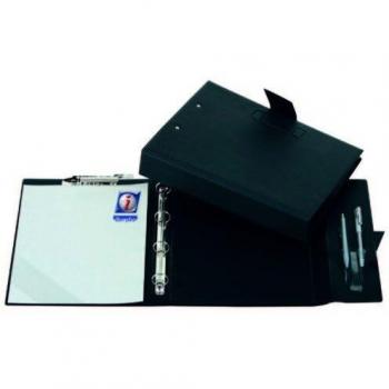 Carpeta anillada Iberplas burdeos