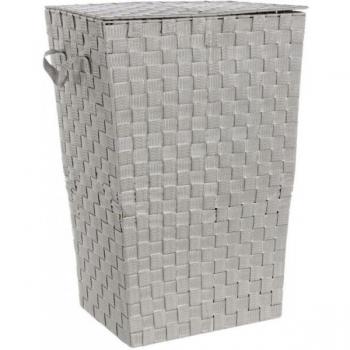 Beige Nylon Wäschegeflecht (4er Pack) – Abmessungen: 40 x30 x60 cm
